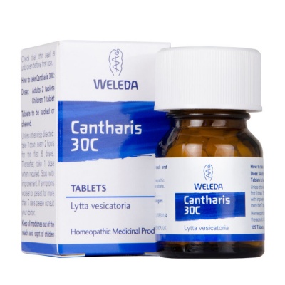 Weleda Cantharis 30C 125 tabs